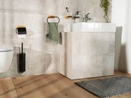 WENKO WC-Garnitur Turbo-Loc® Orea, bamboo, mit herausnehmbarem Innenbehälter, mit Turbo-Loc Befestigung