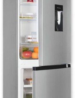 exquisit Kühl-/Gefrierkombination KGC265-70-NF-WS-040C, 180,5 cm hoch, 54 cm breit, EEK C, 251 L Nutzinhalt, NoFrost, Wasserspender