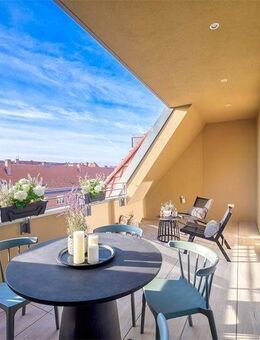 Der Luxus, niemanden über sich zu wissen. Dachneubau mit Rooftop-Terrasse - Berlin