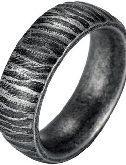 Firetti Fingerring Schmuck Geschenk Edelstahl Ring Damenring Herrenring Crag Fels