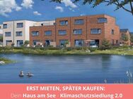 MIETEN MIT KAUFOPTION: Dein Haus am See: Neubau Reihenhaus in Klimasiedlung mit „KFW 40+“ | Bremen-Aumund - Bremen