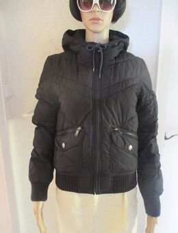 NEU * Daunen * wattiert * Kapuzen * Stepp Jacke *Winterjacke "edc ESPRIT" Gr. 34, 36- 38/ XS- S * schwarz * Gothic * - Riedlingen