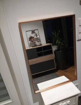 Casa Chic Spiegel mit Metallrahmen, Rosegold, wie neu - Leipzig Nordwest