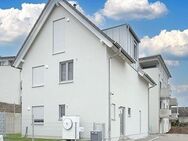 Neubau: Freistehendes Energieeffizienzhaus mit moderner Luft-Wasser-Wärmepumpe, Fußbodenheizung & Keller mit ca. 54 m² - Hochspeyer