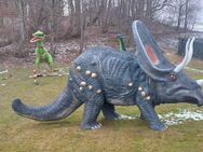 Torosaurus XXL Dekofigur Gartendeko Saurier Dino - Hergisdorf