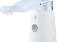 BEURER Inhalationsgerät IH 47, akkubetriebener, kompakter Inhalator, für zuhause und unterwegs, Hygienische Anwendung dank integrierter Selbstreinigungsfunktion