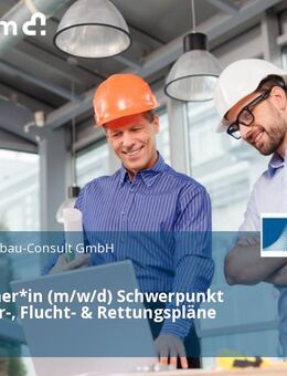 Bauzeichner*in (m/w/d) Schwerpunkt Feuerwehr-, Flucht- & Rettungspläne - Mainz