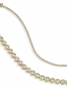 dKeniz Armband 925/- Sterling Silber vergoldet Tennisarmband