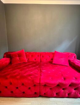 Rote Couch/Sofa - Hamburg