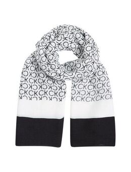 Calvin Klein Schal GEO MINIMAL SCARF 130X130, mit Logo-Print
