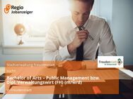 Bachelor of Arts – Public Management bzw. Dipl. Verwaltungswirt (FH) (m/w/d) - Freudenstadt