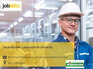 Technischer Laborant/in (m/w/d) - Bermatingen