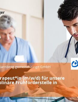 Physiotherapeut*in (m/w/d) für unsere interdisziplinäre Frühförderstelle in Gilching - Starnberg