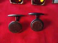 Manschettenknöpfe gold Modeschmuck Vintage 2 Paar je 3,- - Flensburg