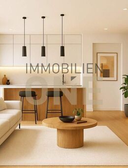 Moderne 3-Zimmer-Erdgeschosswohnung mit Garten in ruhiger Neubauwohnanlage (KfW 40) - Nittendorf (Markt)