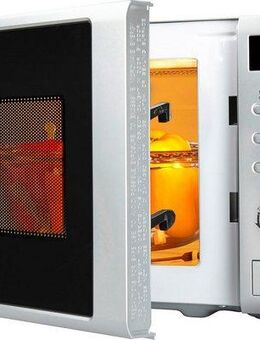 Hanseatic Mikrowelle AG720CGE-PM, 2 in 1, Grill, Mikrowelle, 20 l, Grill, Auftaufunktion, 8 Automatikprogramme