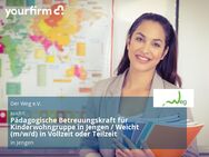 Pädagogische Betreuungskraft für Kinderwohngruppe in Jengen / Weicht (m/w/d) in Vollzeit oder Teilzeit - Jengen