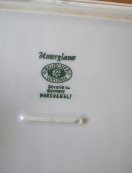 Bauscher Weiden,Bavaria-Porzellan-Servierplatte - Linnich