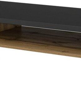 INOSIGN Couchtisch Cross, Breite 120 cm, moderner Sofatisch für Wohnzimmer, Tisch mit offenem Fachboden