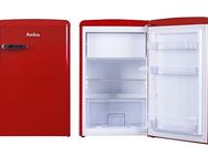 Amica Retro Kühlschrank »KS 15610-16« mit Gefrierfach. Rot. 87,5 cm hoch. - Berlin Treptow-Köpenick