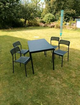 Tisch mit 4 Stühle NEU - Burgpreppach