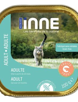 Nutrivet Inne Adult Katze mit Forelle - 16 x 100 g