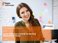 Junior Referent (m/w/d) im Bereich Mitgliederbindung - Berlin