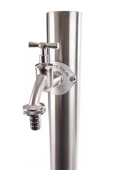 TRINKWASSER Wassersäule TSRG 950 Edelstahl V2A rund - Hiddenhausen