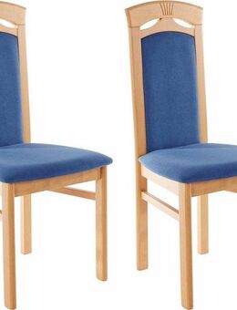 Home affaire Esszimmerstuhl Anthony (Set, 2 St), Holzstuhl mit dekorativen Fräsungen