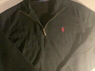 Ralph lauren half zip L schwarz rotes logo - Hamburg