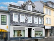 Kompaktes Wohn-/Geschäftshaus mit kleiner Innenhof-Oase in zentraler Lage von Wermelskirchen - Wermelskirchen