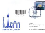 PIN AG: MiNr. 37, 14.06.2004, "100 Jahre Botanischer Garten", Wert zu 0,48 EUR, FDC, Ersttagsstempel - Brandenburg (Havel)
