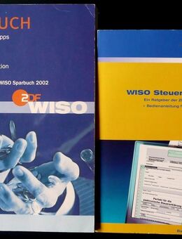 2 WISO Bücher – Steuer - Sparbuch und Tipps und Tricks - Niederfischbach