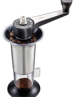GEFU Kaffeemühle »LORENZO«, Kegelmahlwerk, mit 11 Mahlstufen, aus hochwertigem Edelstahl und Kunststoff