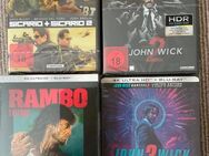 4K Bluray 7 Stück Neu Rambo,John Wick u.a. - Dortmund