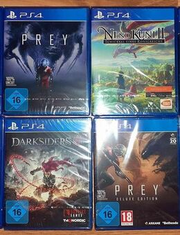 Playstation 4 Spiele Sammlung (neu) - Mannheim Zentrum