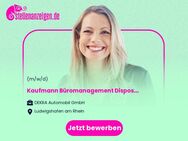 Kaufmann Büromanagement Disposition / Sachbearbeitung (m/w/d) - Ludwigshafen (Rhein)