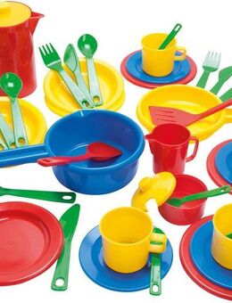 dantoy Spielgeschirr Küchenspielset 42T, (42-tlg), Made in Europe