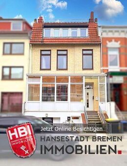 Flüsseviertel / Großzügiges Mehrfamilienhaus mit Potenzial in gefragter Lage - Bremen