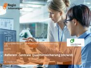 Referent Zentrale Qualitätssicherung (m/w/d) - Heilbronn