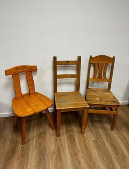 3 x Stuhl Holzstuhl Küchenstuhl Massiv - Lindau (Bodensee) Zentrum