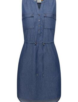 Ragwear Shirtkleid Roisin Denim stylisches Sommerkleid mit Bindeband