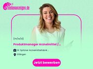 Produktmanager (m/w/d) Arzneimittel / Kosmetik - Ettlingen