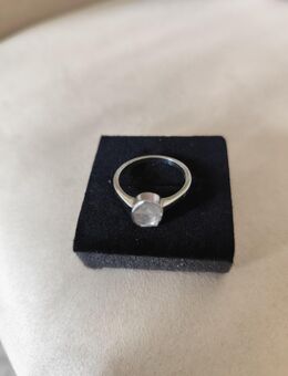 Gr.19, Polki Diamant Silber-Ring, 0.50ct, mit Zertifikat! - Rudolstadt