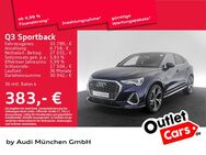 Audi Q3, Sportback 40 TFSI qu S line Privacy, Jahr 2020 - München