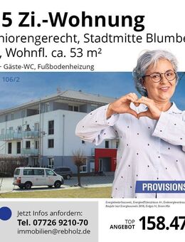 Ihr neues Zuhause in Blumberg – 2,5 Zi, 53 m², Erstbezug - Blumberg