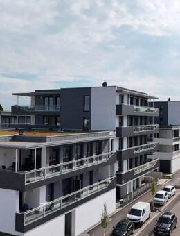 HELLE 3-ZIMMER WOHNUNG IM 2. OG MIT GROSSER ÜBERDACHTER TERRASSE IN LANGENAU - Langenau
