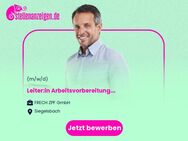 Leiter:in (m/w/d) Arbeitsvorbereitung Auftragszentrum Einkauf - Siegelsbach