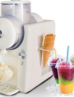 Unold Slush-Eismaschine Sofie 48950, 150 W, 2in1-Slush und Softeismaschine