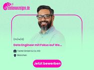 Data Engineer mit Fokus auf Web Tracking (m/w/d) - München